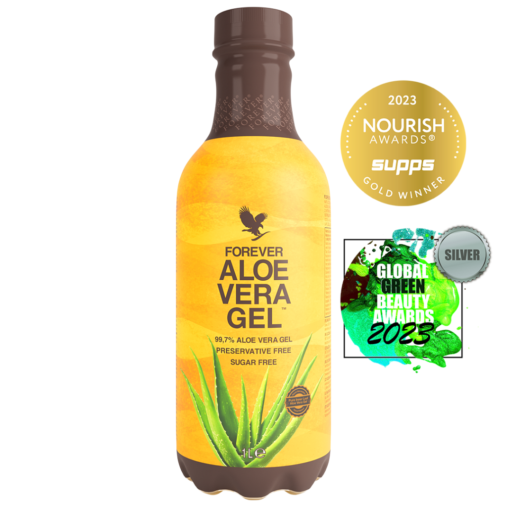 בקבוק ג'ל אלוורה לשתייה Forever Aloe Vera Gel